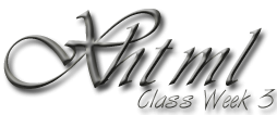 XHTML Class Logo